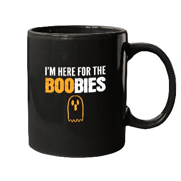 Discover Here for BOObies Funny Person Gift Mugs