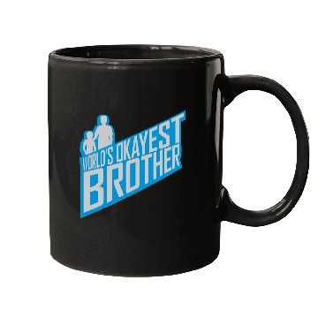 Discover Logo Worlds okayest Brother Mugs