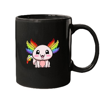 Discover Axolotl LGBTQ Gay Pride Rainbow Flag LGBT Mugs