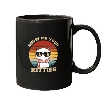 Discover Show me your Kitties Cat Lover Mugs