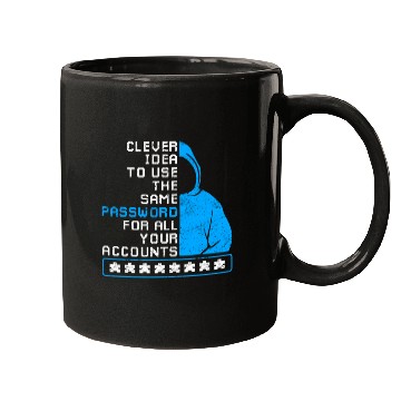 Discover Password hacking Cyber Security Mugs