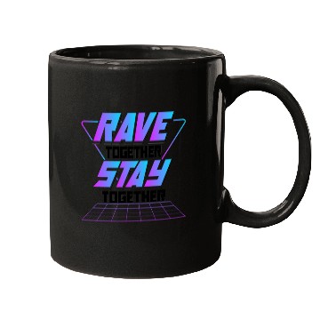 Discover Raves Together Electronic Dance EDM DJ Club Music Mugs
