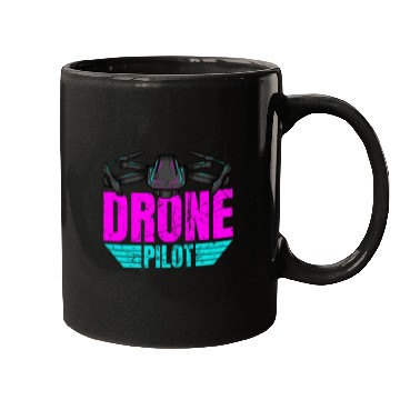 Discover Drone Drone Pilot Drone Operator Quadrocopter Mugs