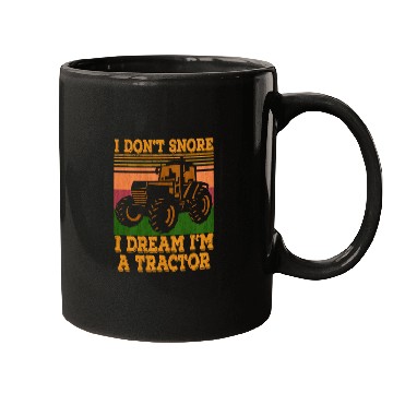 Discover Tractor Farmer a dont snore Mugs