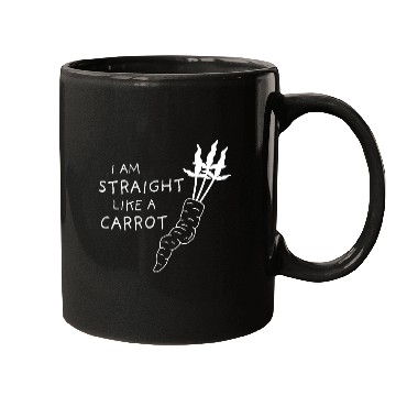 Discover straight like a carrot - white uni II Mugs