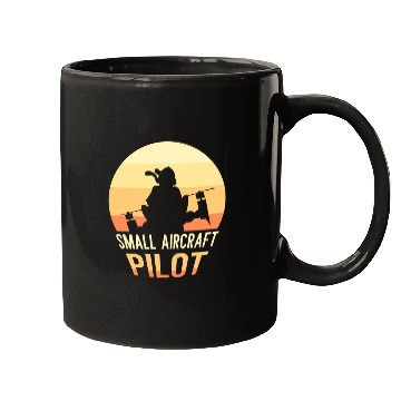 Discover Small Aircraft Pilot Private Small Airplane Mugs