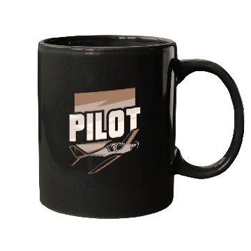 Discover Pilot Aircraft Small Airplane Private Mugs