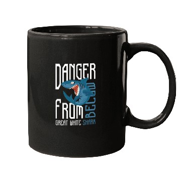 Discover Great White Shark Shark Sailing Tiger Shark Mugs