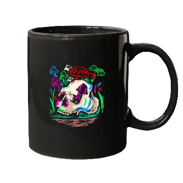 Discover Psychedelic Magic Mushroom - Space Shroom Mugs