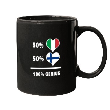 Discover Italy and Finland genius / gift Mugs