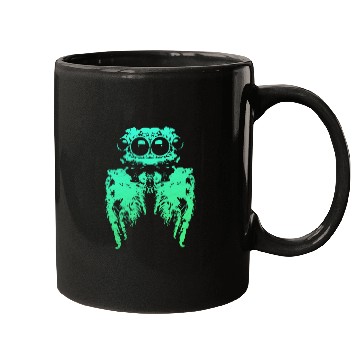Discover Spider Eyes - Green Mugs