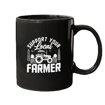 Discover Support Your Local Farmers - Farming Farmer Mugs