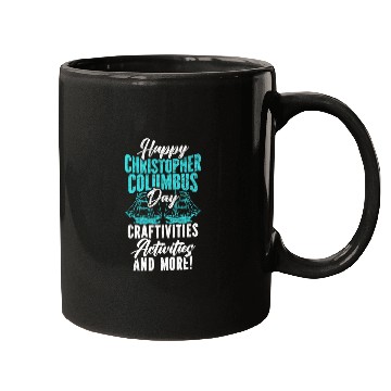 Discover Happy Christopher Columbus Day Italian American Mugs