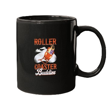 Discover Roller Coaster Friends Besties Mugs