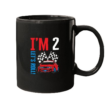 Discover I'm Two Let's Roll Mugs, Future Race Driver Mugs,
