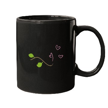 Discover branch icon hearts tree nature stick leaf Mugs
