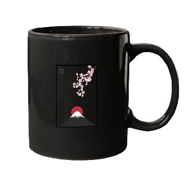 Discover Japanese Mount Fuji Mugs Premium
