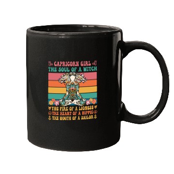 Discover Capricorn Girl Astrology Sign Mugs