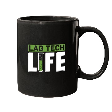 Discover Lab Tech Life Laboratory Technician Science Mugs