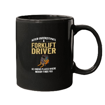 Discover Forklift Operator Driver Lift Truck Training Mugs