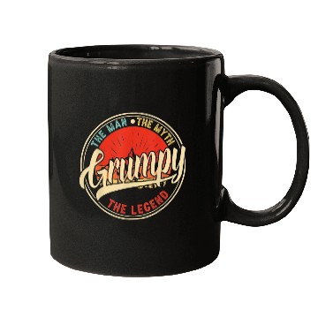 Discover Grumpy The Man The Myth The Legend Mugs