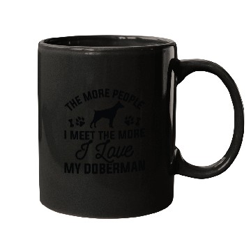 Discover I Love My Doberman Mugs
