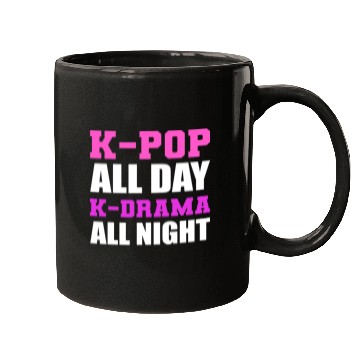 Discover K-pop All-day Movie-goer Gift Mugs
