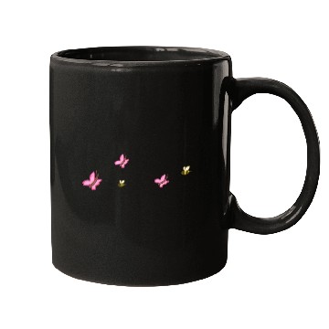Discover symbols shapes nature butterfly bee animals Mugs