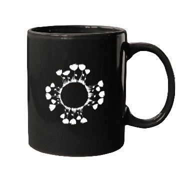 Discover circle nature flowers roses Mugs