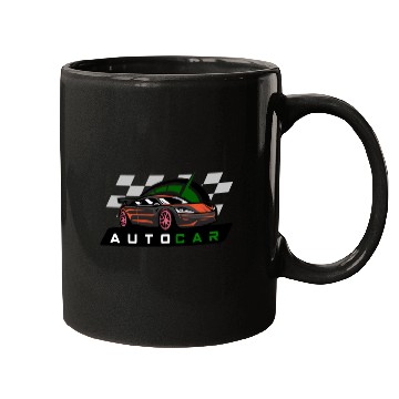 Discover Racing Car Mugs