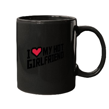 Discover I love my girlfriend Mugs