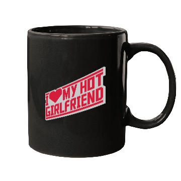 Discover I love my girlfriend Mugs