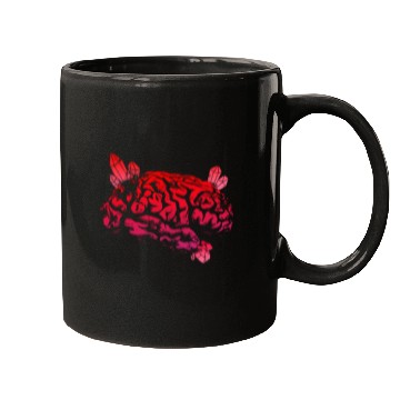 Discover Brain with Crystal - Red Mugs
