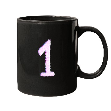 Discover pink one number number team Mugs