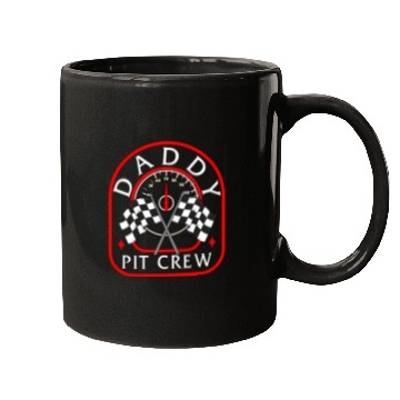 Discover Daddy Pit Crew Mugs, Father's Day Gift Race Day