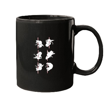 Discover Funny Pole Dancer Pole Dancing Cat Mugs