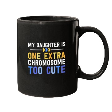 Discover Family Down Syndrome Awareness for Dad Mom Extra Mugs