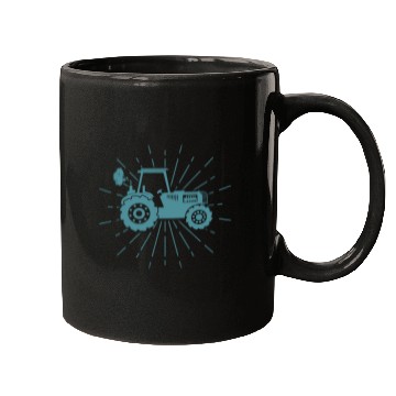 Discover Farmer Tractor Tractor Design Mugs