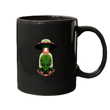 Discover alien green Mugs
