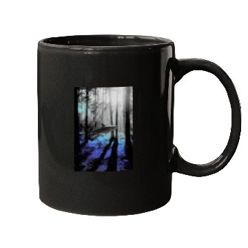 Discover Deep Forest Shark Mugs