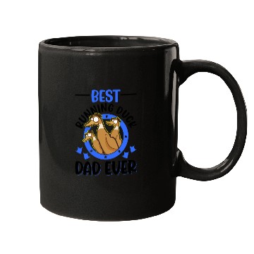 Discover Best Running Duck Dad Ever Mugs