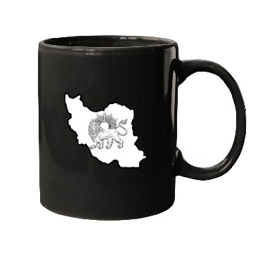 Discover Iran Lion Sun Mugs
