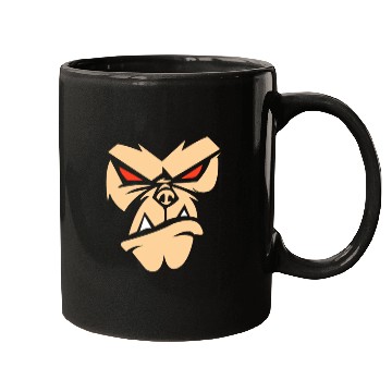 Discover Bad monkey Angry Face - Gorilla Head Mugs