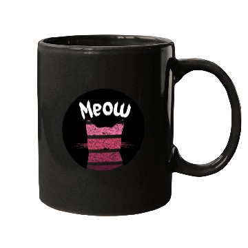 Discover Meow cake cat Mugs