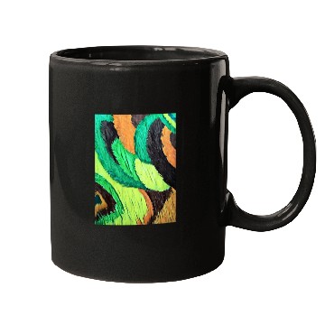 Discover Colorful flow grass art Mugs
