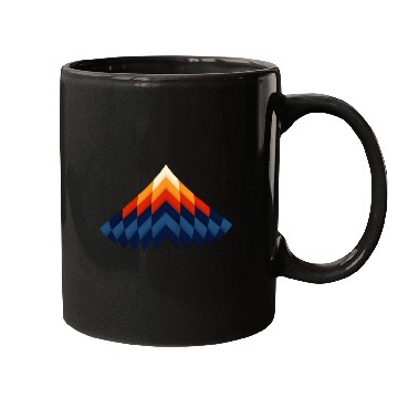 Discover Mountain abstract Mugs