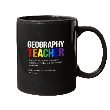 Discover Geography teacher definition, Geography teacher Mugs