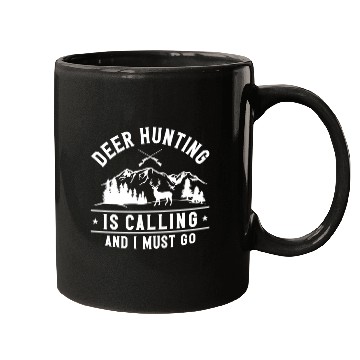 Discover Buck Deer Hunting Hunter Deer Mugs