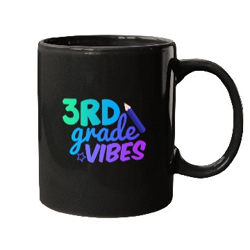 Discover Third Grade Vibes | Back To School Mugs
