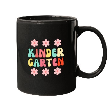 Discover Groovy Hello Kindergarten Vibes Retro Mugs